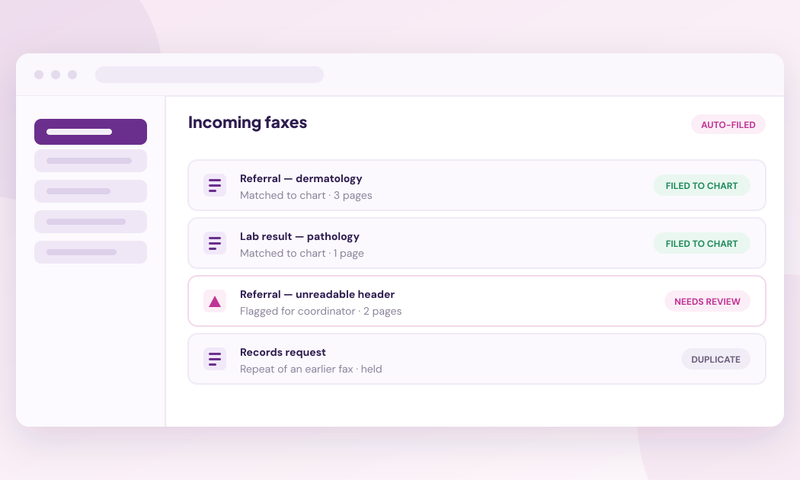 AI Fax Automation: How Practices Handle Documents, Duplicates and Downtime