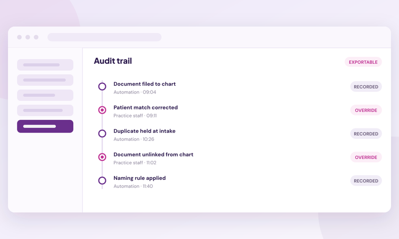How to Verify and Override What Healthcare AI Does to a Patient Chart